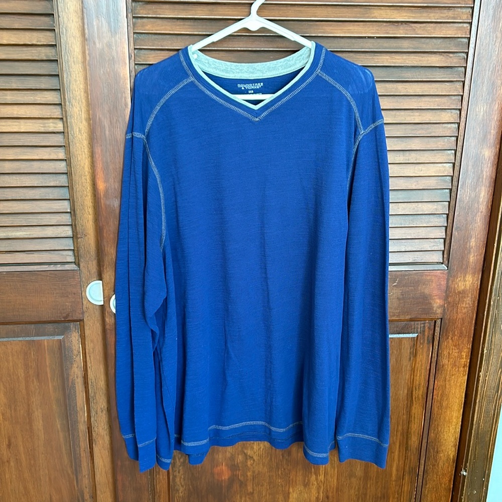 Roundtree &Yorke casual long sleeve shirt. Size 2XB